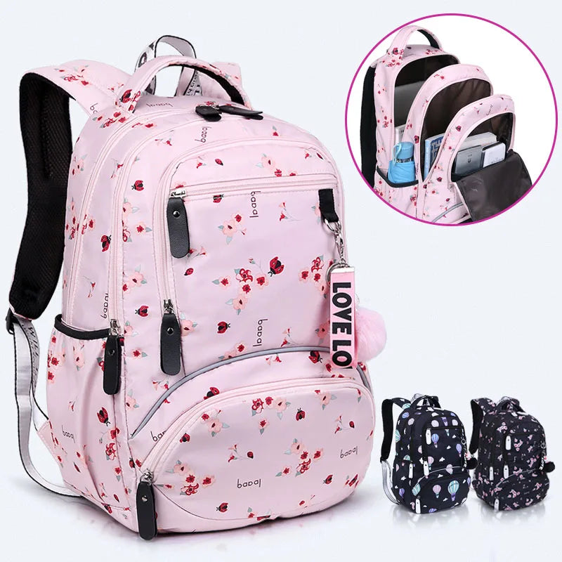 Cute Printed School Backpack Bag