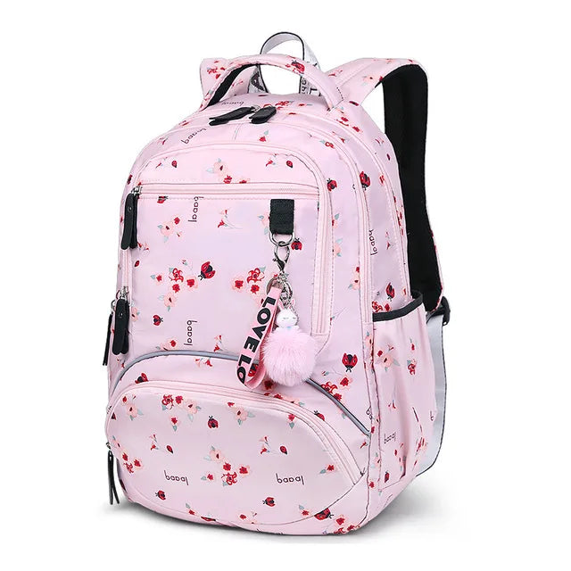 Cute Printed School Backpack Bag