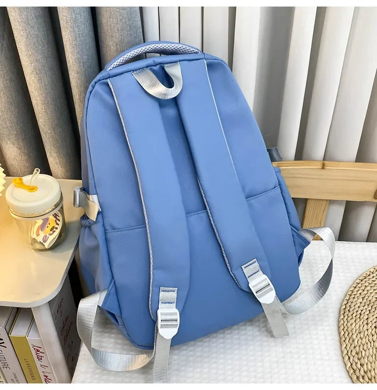 Girls Korean Lightweight School Backpack