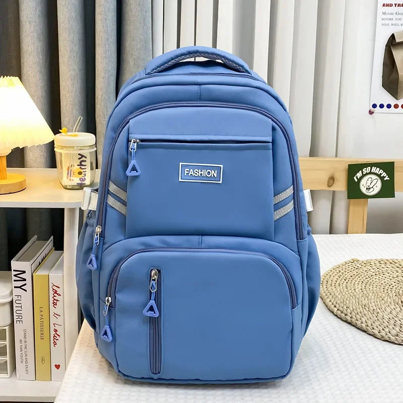 Girls Korean Lightweight School Backpack
